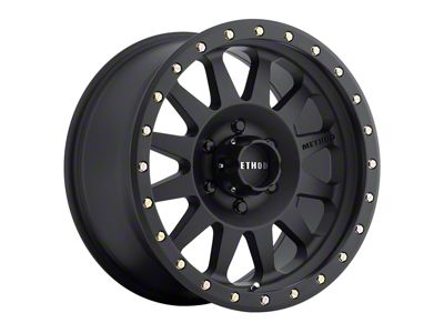 Method Race Wheels MR304 Double Standard Matte Black 6-Lug Wheel; 18x9; -12mm Offset (19-24 RAM 1500)
