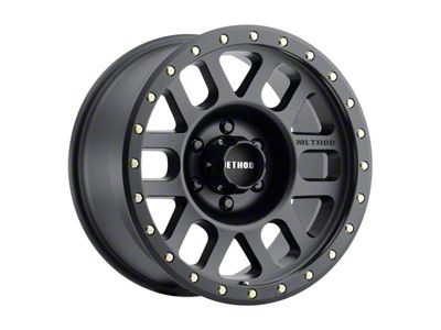 Method Race Wheels MR309 Grid Matte Black 6-Lug Wheel; 18x9; 0mm Offset (19-25 RAM 1500)