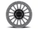 Method Race Wheels MR314 Gloss Titanium 6-Lug Wheel; 17x8.5; 0mm Offset (19-23 Ranger)