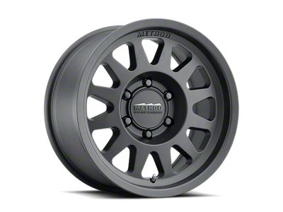 Method Race Wheels MR704 Matte Black 6-Lug Wheel; 17x8.5; 0mm Offset (19-23 Ranger)
