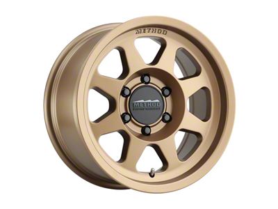 Method Race Wheels MR701 Bronze 6-Lug Wheel; 17x9; -12mm Offset (14-18 Sierra 1500)