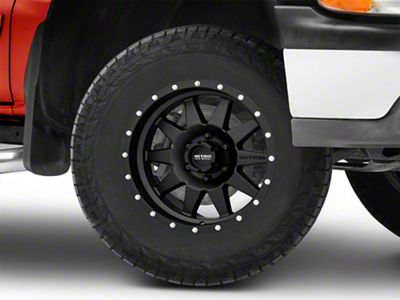 Method Race Wheels MR301 The Standard Matte Black 6-Lug Wheel; 17x9; -12mm Offset (99-06 Silverado 1500)
