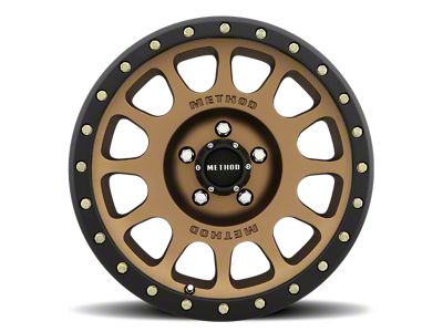 Method Race Wheels MR305 NV Bronze 8-Lug Wheel; 17x8.5; 0mm Offset (01-06 Sierra 2500 HD)