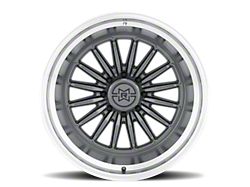 Method Race Wheels MR803 Gloss Titanium with Machined Lip 8-Lug Wheel; 20x12; -40mm Offset (01-06 Sierra 3500 HD SRW)