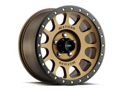 Method Race Wheels MR305 NV Bronze 8-Lug Wheel; 17x8.5; 0mm Offset (01-06 Silverado 2500 HD)