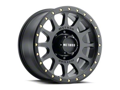 Method Race Wheels MR305 NV Matte Black 8-Lug Wheel; 17x8.5; 0mm Offset (01-06 Silverado 2500 HD)