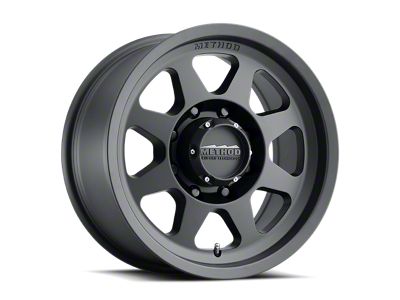 Method Race Wheels MR701 Bead Grip Matte Black 8-Lug Wheel; 17x9; -12mm Offset (01-06 Silverado 2500 HD)
