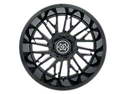 Method Race Wheels MR801 Gloss Black Milled 8-Lug Wheel; 22x12; -40mm Offset (01-06 Silverado 2500 HD)