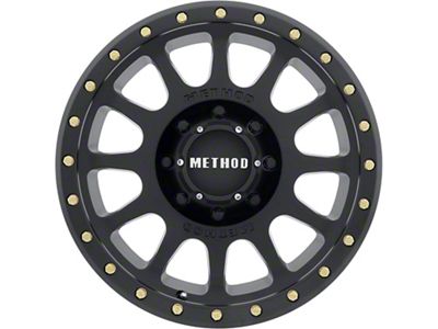 Method Race Wheels MR305 NV Matte Black 8-Lug Wheel; 20x9; 18mm Offset (01-06 Silverado 3500 HD SRW)
