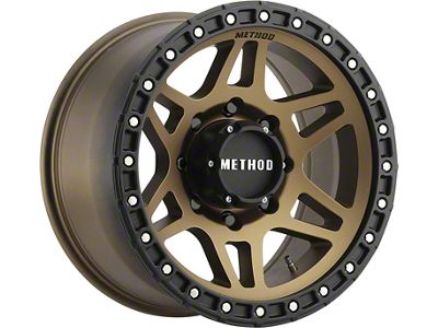 Method Race Wheels MR312 Bronze with Matte Black Lip 8-Lug Wheel; 18x9; 18mm Offset (03-09 RAM 2500)