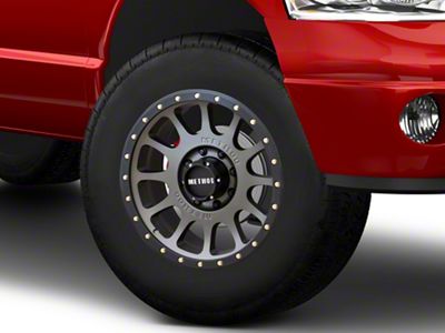Method Race Wheels MR305 NV Titanium with Matte Black Lip 8-Lug Wheel; 18x9; 18mm Offset (03-09 RAM 3500 SRW)