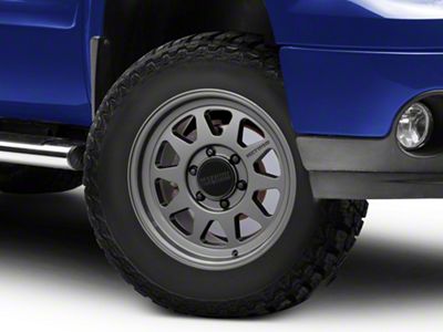 Method Race Wheels MR316 Gloss Titanium 6-Lug Wheel; 17x8; 25mm Offset (07-13 Sierra 1500)