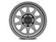 Method Race Wheels MR316 Gloss Titanium 6-Lug Wheel; 18x9; 18mm Offset (07-13 Sierra 1500)