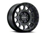 Method Race Wheels MR305 NV Matte Black with Gloss Black Lip 6-Lug Wheel; 17x8.5; 25mm Offset (07-13 Silverado 1500)