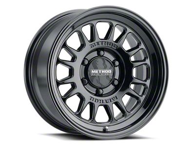 Method Race Wheels MR318 Gloss Black 6-Lug Wheel; 17x8.5; 25mm Offset (07-13 Silverado 1500)