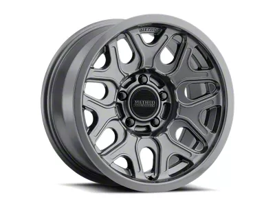 Method Race Wheels MR322 Gloss Titanium 6-Lug Wheel; 20x9; 12mm Offset (07-13 Silverado 1500)