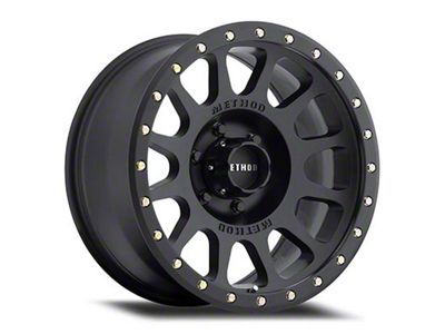 Method Race Wheels MR305 NV Matte Black 8-Lug Wheel; 20x10; -18mm Offset (11-14 Silverado 2500 HD)