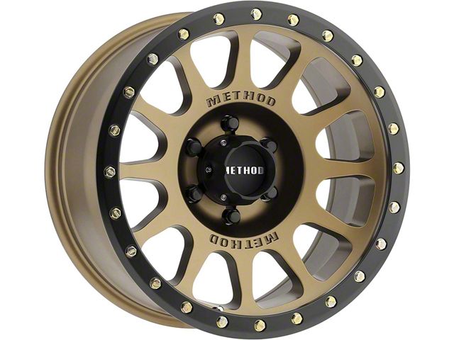 Method Race Wheels MR305 NV Bronze 6-Lug Wheel; 16x8; 0mm Offset (07-14 Tahoe)