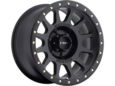 Method Race Wheels MR305 NV Matte Black 6-Lug Wheel; 16x8; 0mm Offset (07-14 Tahoe)