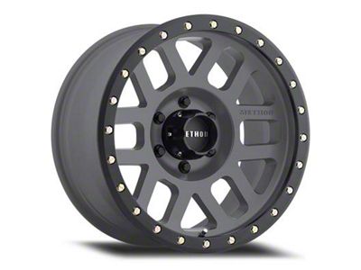 Method Race Wheels MR309 Grid Titanium 6-Lug Wheel; 18x9; 0mm Offset (07-14 Tahoe)