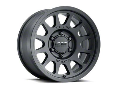 Method Race Wheels MR703 Bead Grip HD Matte Black 6-Lug Wheel; 18x9; 40mm Offset (07-14 Tahoe)