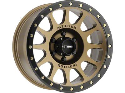 Method Race Wheels MR305 NV Bronze 6-Lug Wheel; 18x9; 18mm Offset (07-14 Yukon)