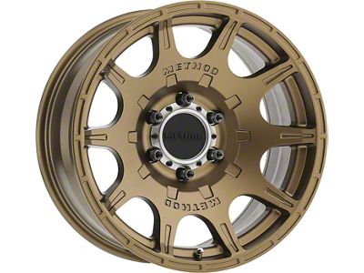 Method Race Wheels MR308 Roost Bronze 6-Lug Wheel; 17x8.5; 0mm Offset (07-14 Yukon)