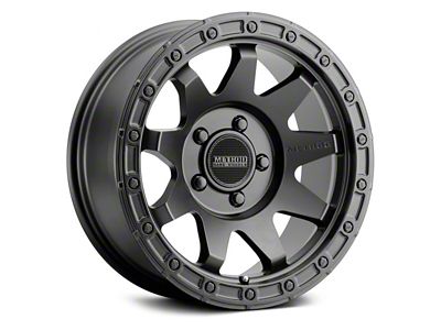Method Race Wheels MR317 Matte Black 6-Lug Wheel; 17x8.5; 0mm Offset (07-14 Yukon)