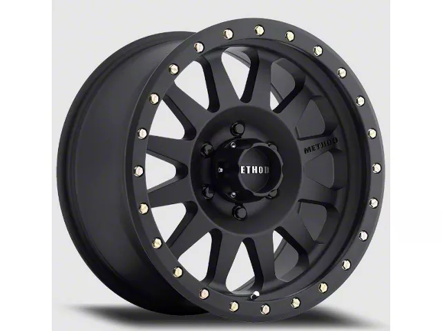Method Race Wheels F-250 Super Duty MR304 Double Standard Matte Black 8 ...
