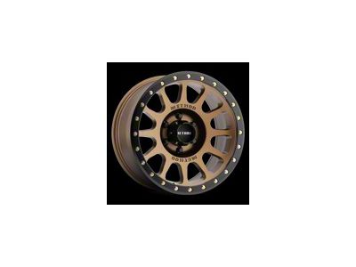 Method Race Wheels MR305 NV HD Bronze with Matte Black Lip 8-Lug Wheel; 18x9; 18mm Offset (08-10 F-250 Super Duty)
