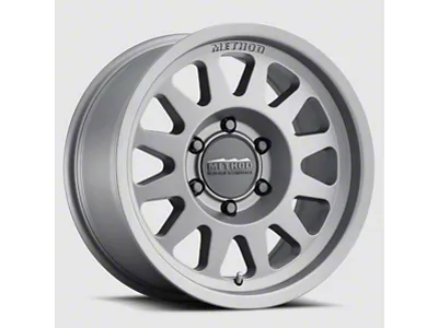 Method Race Wheels MR704 Bead Grip Titanium 8-Lug Wheel; 17x8.5; 0mm Offset (08-10 F-250 Super Duty)