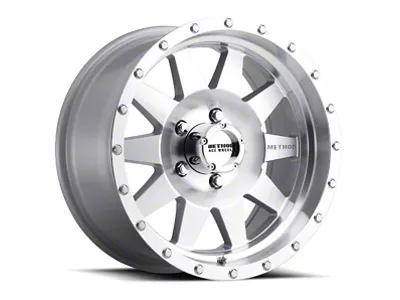 Method Race Wheels MR301 The Standard Machined 8-Lug Wheel; 20x9; 18mm Offset (08-10 F-350 Super Duty SRW)