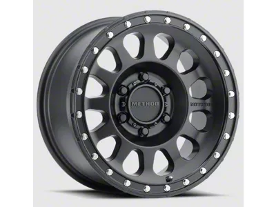 Method Race Wheels MR315 Matte Black 8-Lug Wheel; 17x8.5; 0mm Offset (08-10 F-350 Super Duty SRW)