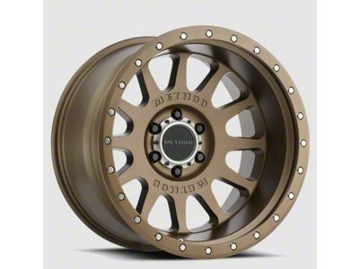 Method Race Wheels MR605 NV Bronze 8-Lug Wheel; 20x12; -52mm Offset (08-10 F-350 Super Duty SRW)