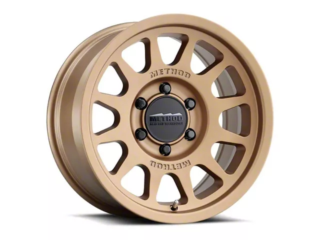 Method Race Wheels MR703 Bead Grip Bronze 8-Lug Wheel; 17x8.5; 0mm Offset (10-18 RAM 2500)