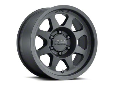 Method Race Wheels MR701 Bead Grip Matte Black 8-Lug Wheel; 17x9; -12mm Offset (10-18 RAM 3500 SRW)