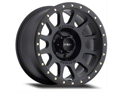 Method Race Wheels MR305 NV HD Matte Black 8-Lug Wheel; 17x8.5; 0mm Offset (15-19 Sierra 2500 HD)
