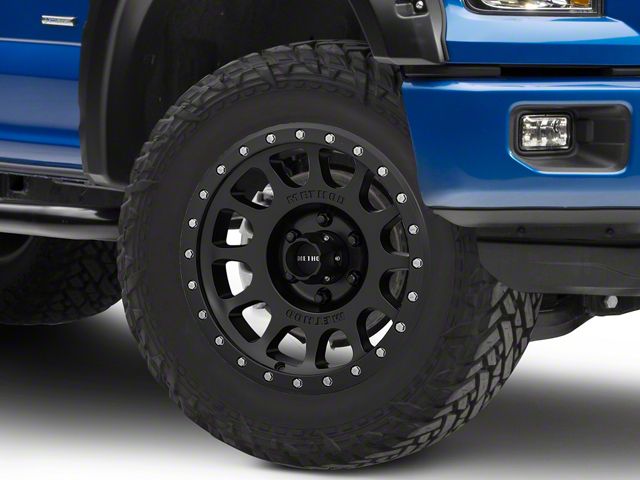 Method Race Wheels MR305 NV Matte Black 6-Lug Wheel; 20x10; -18mm Offset (15-20 F-150)