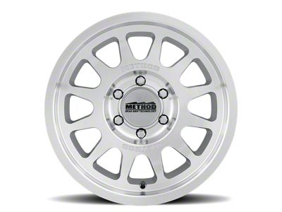 Method Race Wheels MR703 Bead Grip Machined Clear Coat 6-Lug Wheel; 17x8.5; 25mm Offset (15-20 F-150)