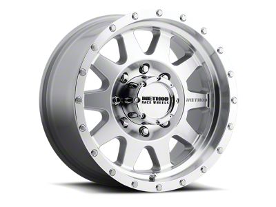 Method Race Wheels MR301 The Standard Machined 8-Lug Wheel; 18x9; 18mm Offset (15-19 Sierra 2500 HD)