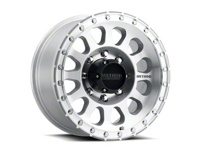 Method Race Wheels MR315 Machined 8-Lug Wheel; 17x8.5; 25mm Offset (15-19 Sierra 2500 HD)