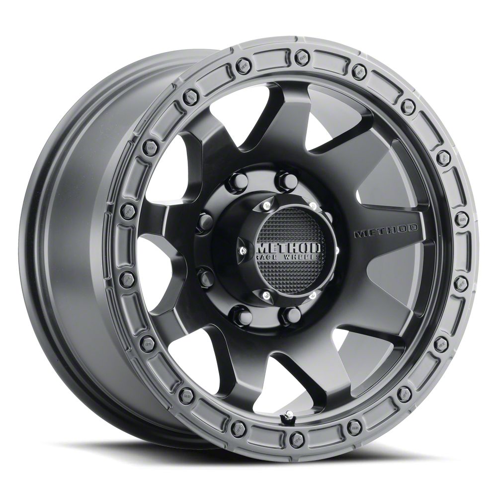Method Race Wheels Sierra 2500 MR317 Matte Black 8-Lug Wheel; 20x9 ...