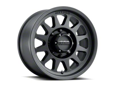 Method Race Wheels MR704 HD Bead Grip Matte Black 8-Lug Wheel; 17x9; 18mm Offset (15-19 Sierra 2500 HD)