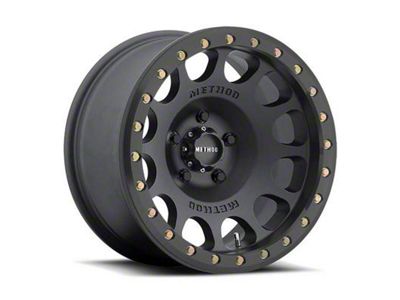 Method Race Wheels MR105 Beadlock Matte Black 6-Lug Wheel; 17x8.5; 0mm Offset (15-20 Tahoe)