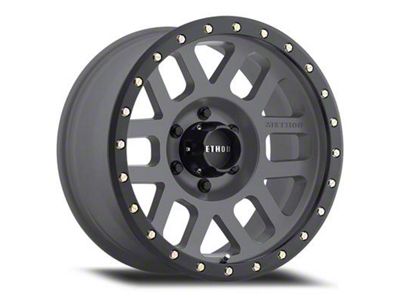 Method Race Wheels MR309 Grid Titanium 6-Lug Wheel; 18x9; 0mm Offset (15-20 Tahoe)