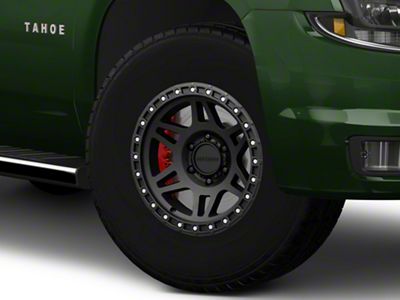 Method Race Wheels MR312 Matte Black 6-Lug Wheel; 17x9; -12mm Offset (15-20 Tahoe)