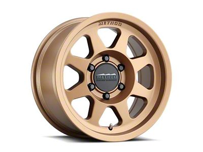 Method Race Wheels MR701 Bronze 6-Lug Wheel; 17x9; -12mm Offset (15-20 Tahoe)