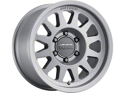 Method Race Wheels MR704 Matte Titanium 6-Lug Wheel; 17x8.5; 0mm Offset (15-20 Tahoe)