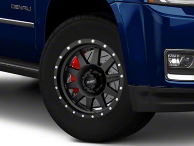 Method Race Wheels MR301 The Standard Matte Black 6-Lug Wheel; 18x9; -12mm Offset (15-20 Yukon)