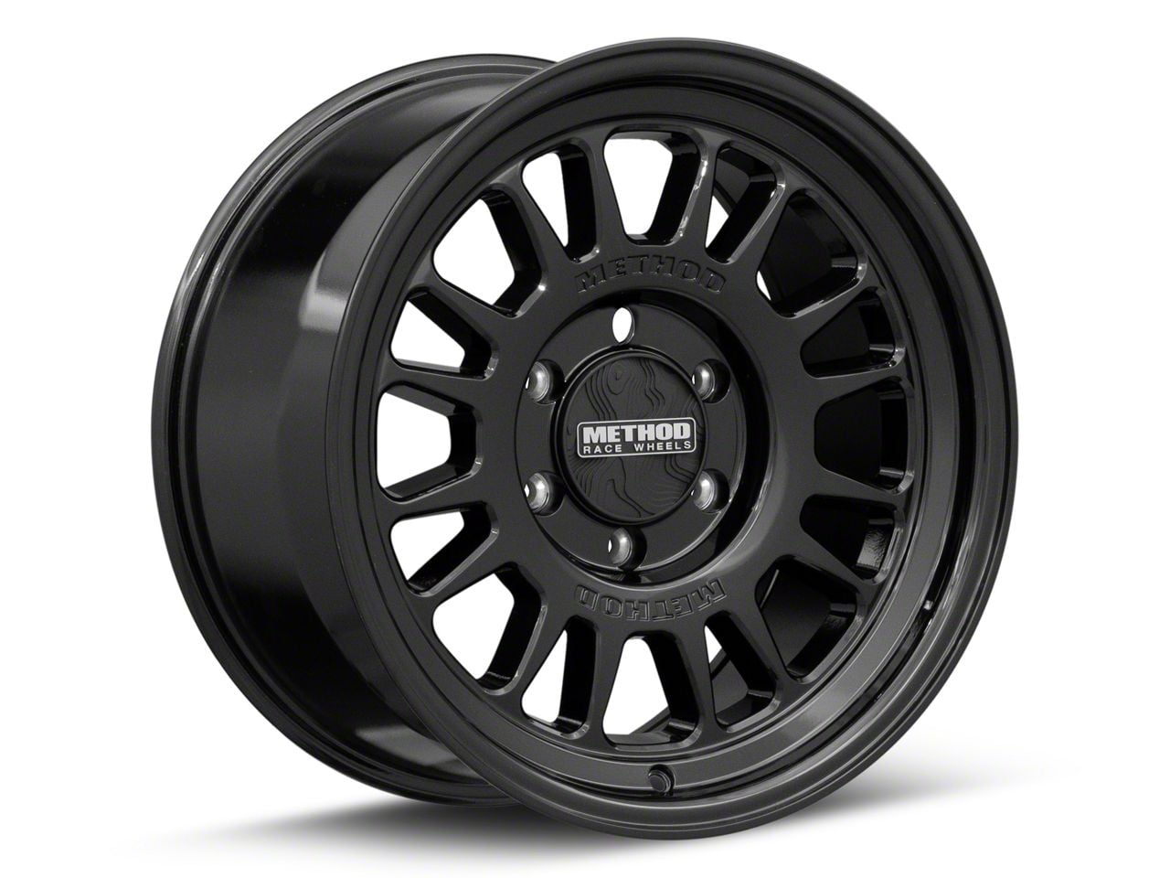 Method Race Wheels Yukon MR318 Gloss Black 6-Lug Wheel; 18x9; 18mm